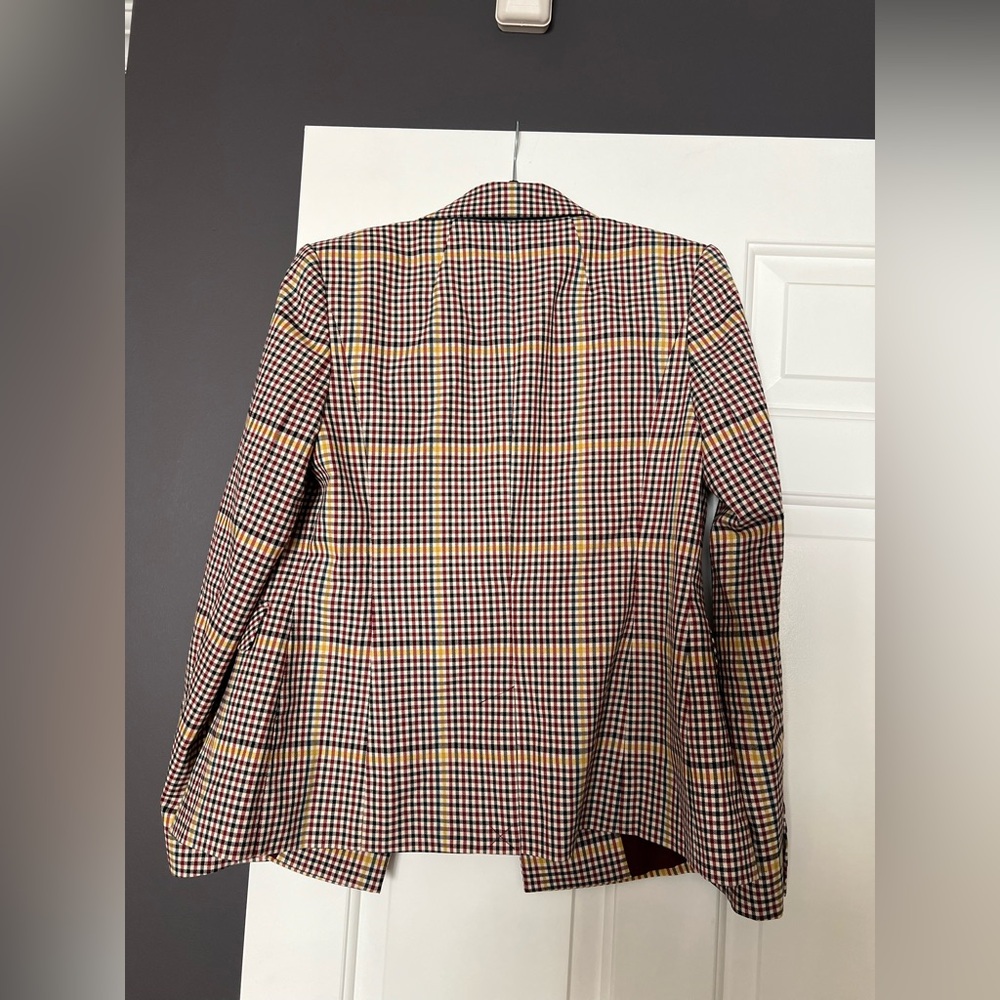 1901 Multicolor Checkered Jacket - image 2